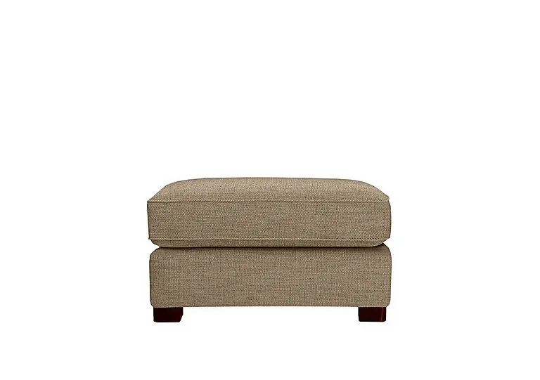Elora Large Fabric Storage Footstool - Kento Litchen