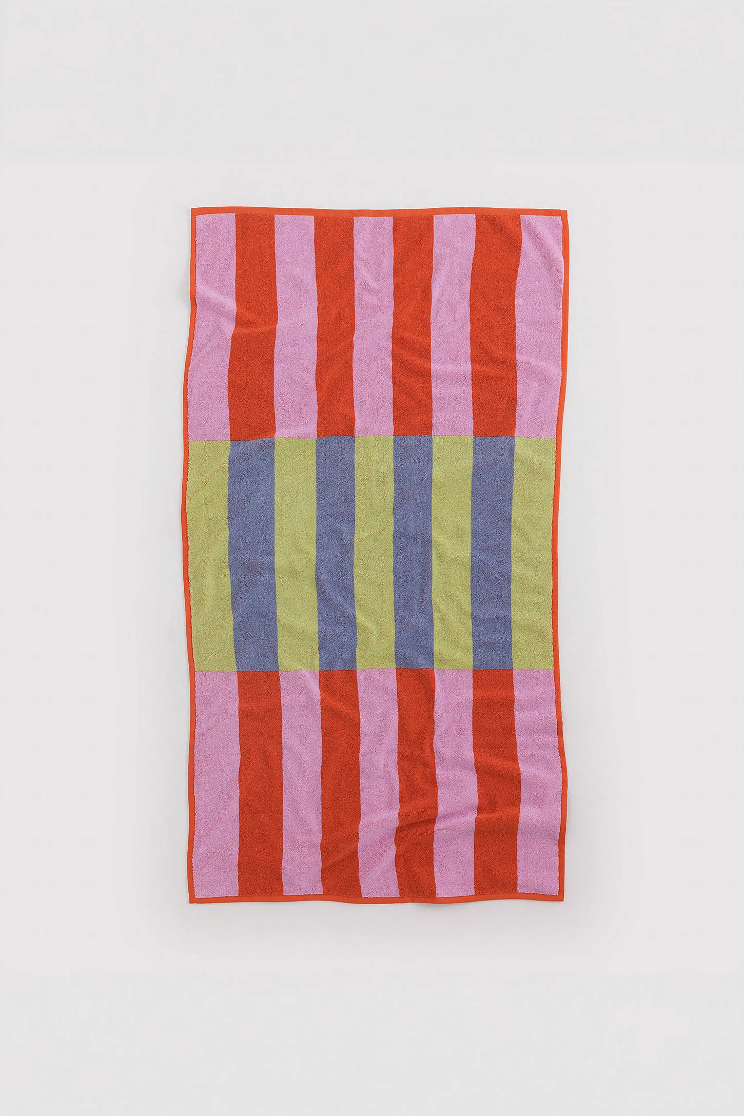 BAGGU Pool Striped Bath Towel ALL 2