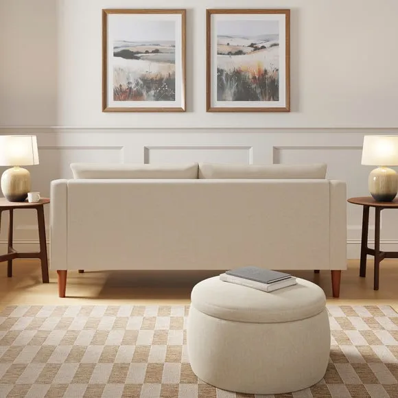 Hugo Flatweave 3 Seater Sofa 3