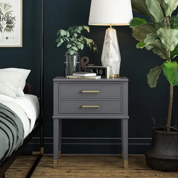 Cosmo Living Westerleigh 1 Drawer Bedside Table 4