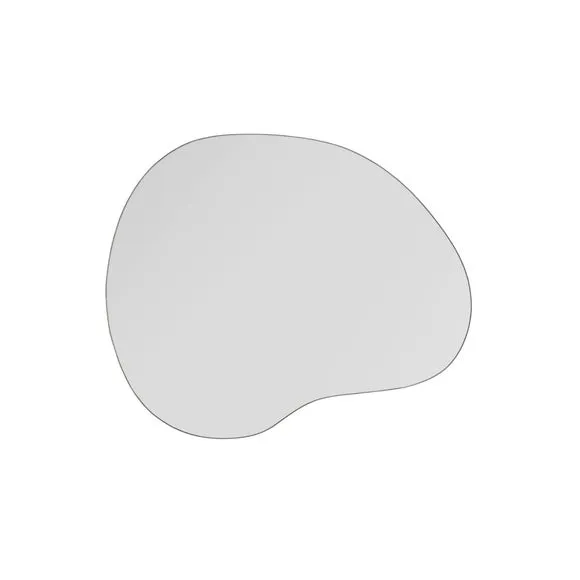 Lapillus Frameless Irregular Pebble Wall Mirror 3