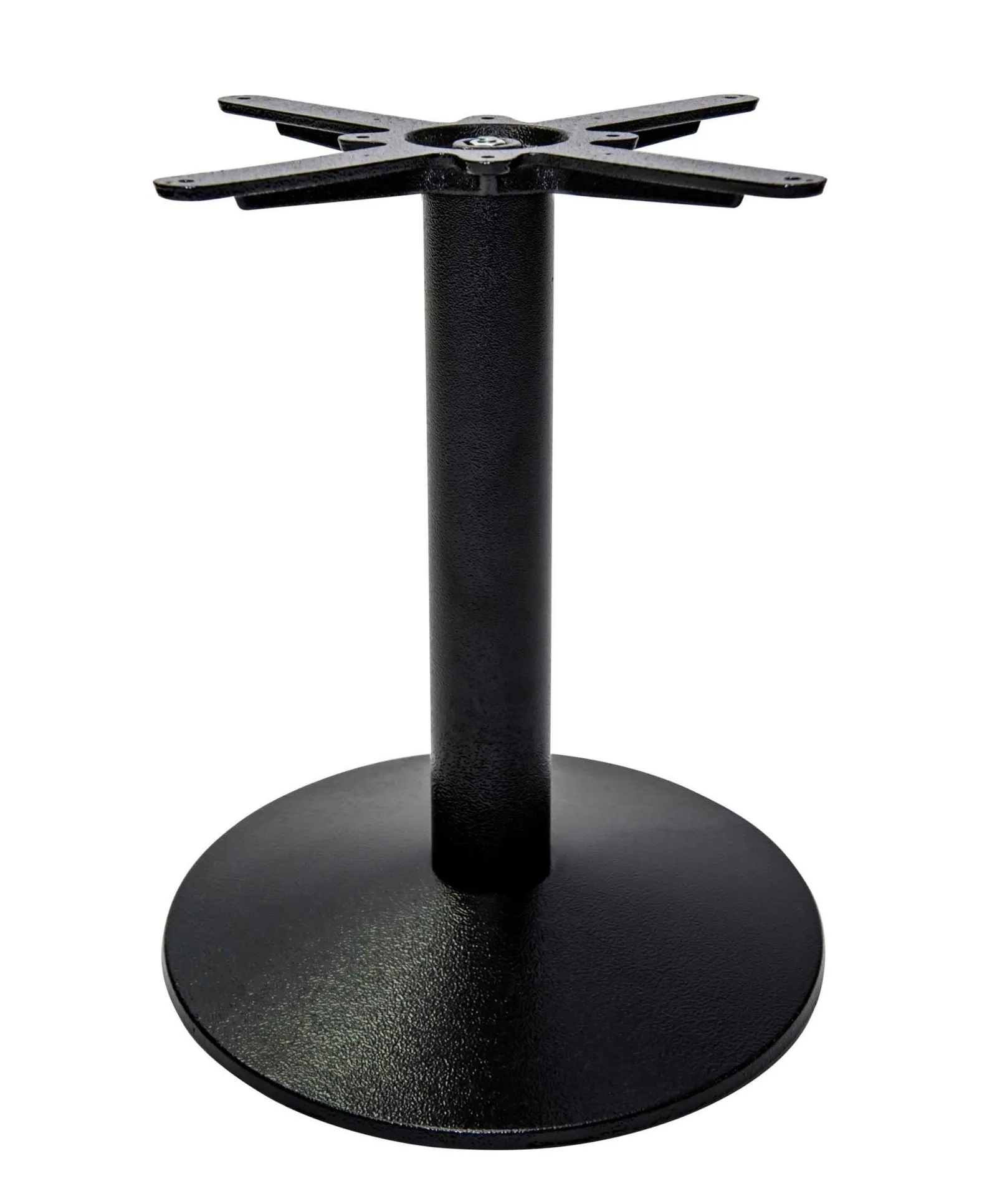 netfurniture Black Cast Iron Dome Table Base - Medium - Coffee Height - 450 Mm