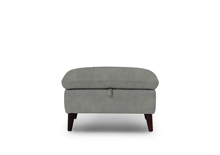 Winner Fabric Storage Footstool - Marble