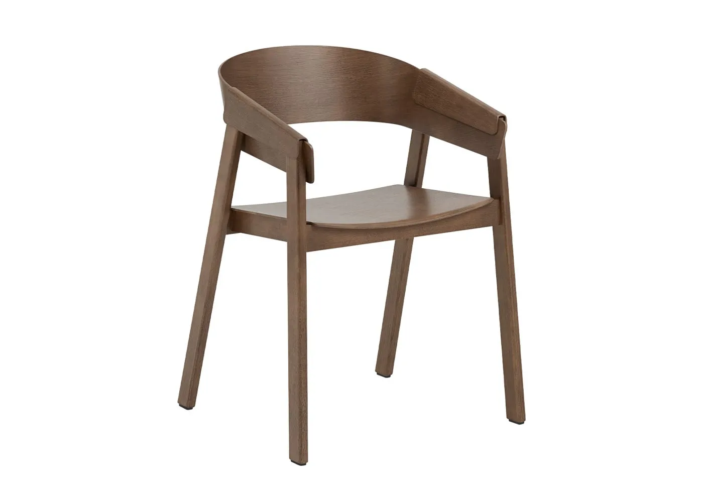 Muuto Cover Armchair Dark Oak 1