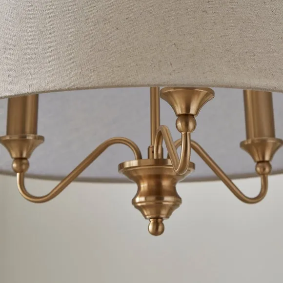 Enid 3 Light Adjustable Chandelier 4
