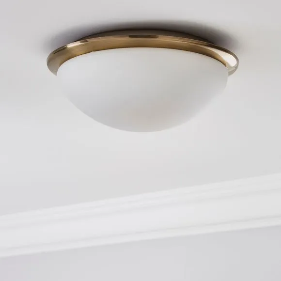 Lotto Bathroom Flush Ceiling Light 2