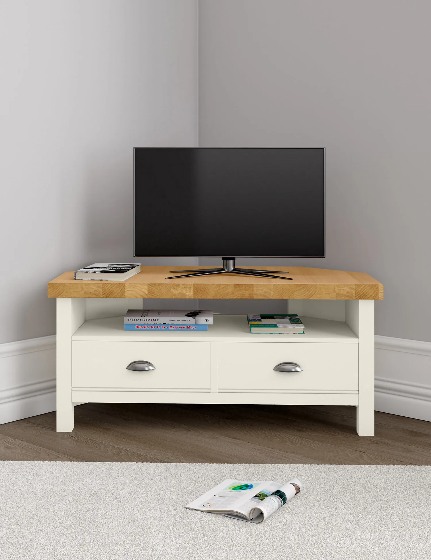 M&S Padstow Corner TV Unit