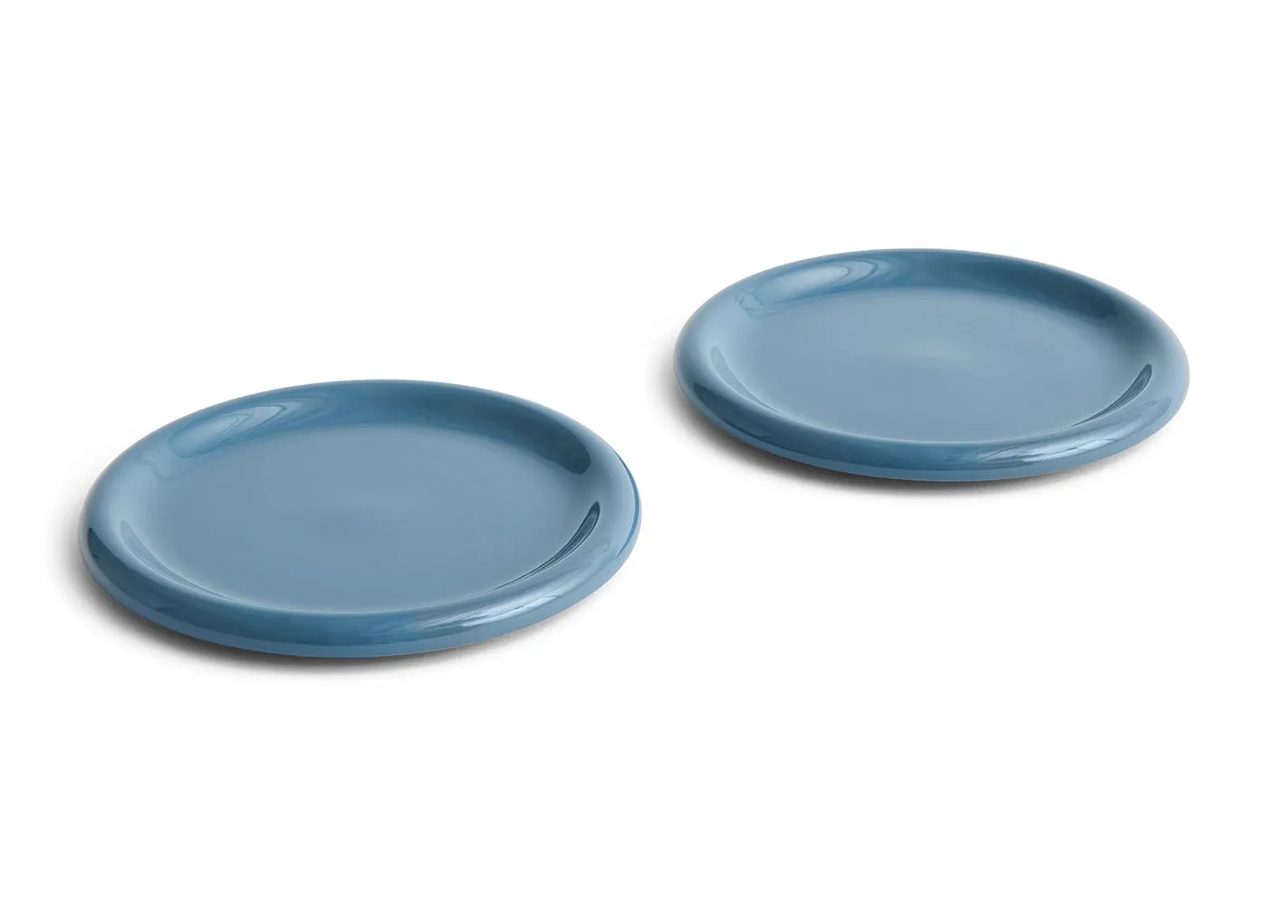 HAY Barro Dinner Plate Set of 2 Blue