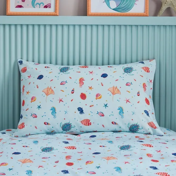 Mythical Mermaids Polycotton Duvet Cover & Pillowcase Set 4