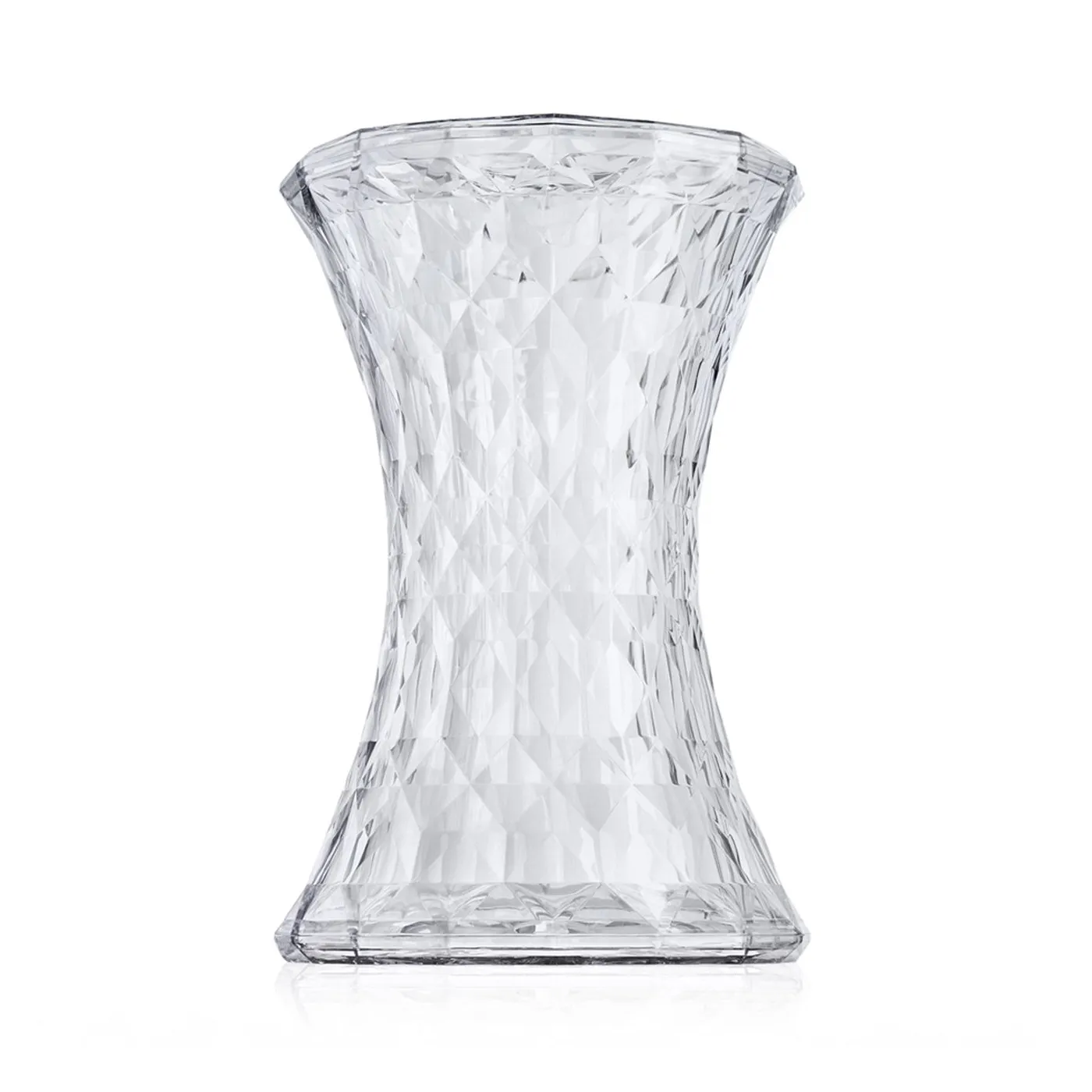 Kartell Stone Stool Crystal W30 X H45 cm