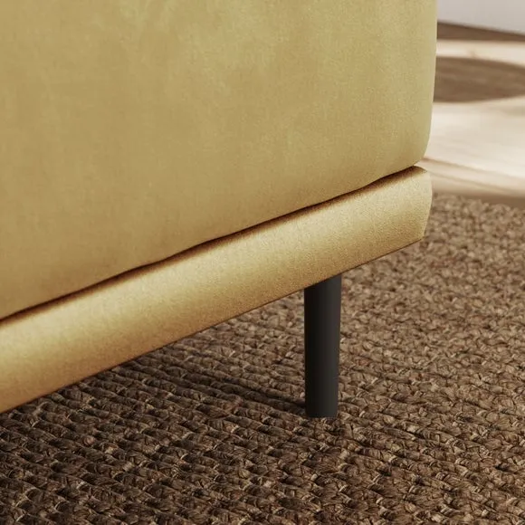 Mae Long Dining Bench, Vintage Velvet 4