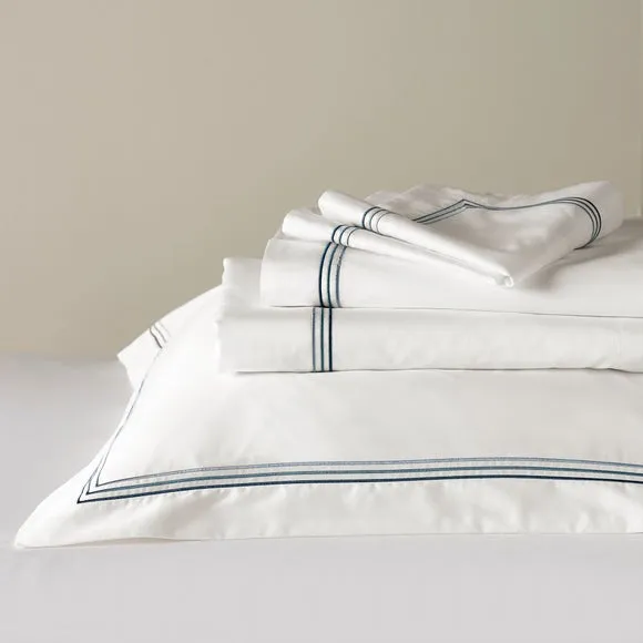 Dorma Rovello Embroidery 100% Cotton Duvet Cover & Pillowcase Set 6