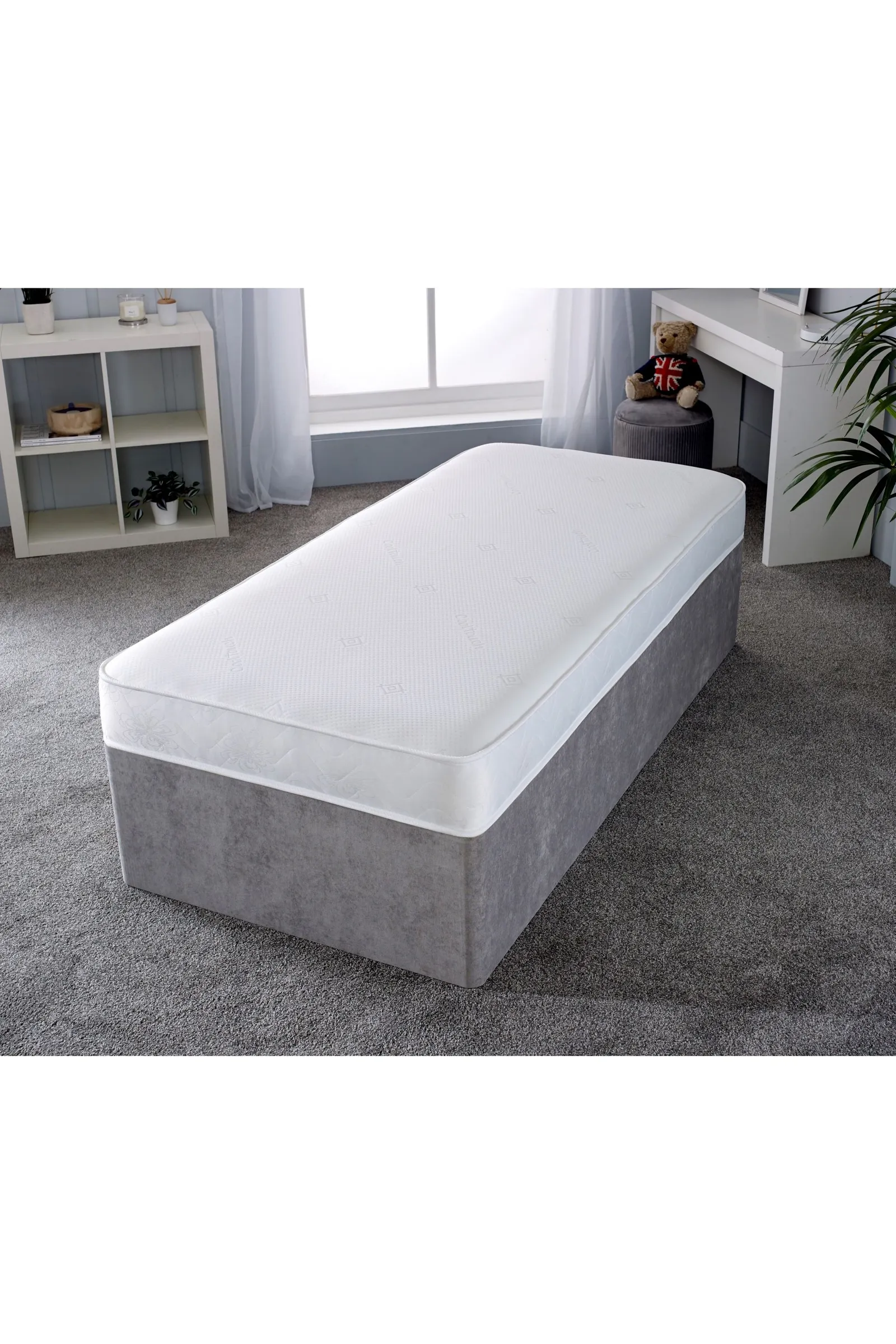 eXtreme Comfort Ltd All Foam Comfort Memory Foam 15cm Deep Mattress in White 2