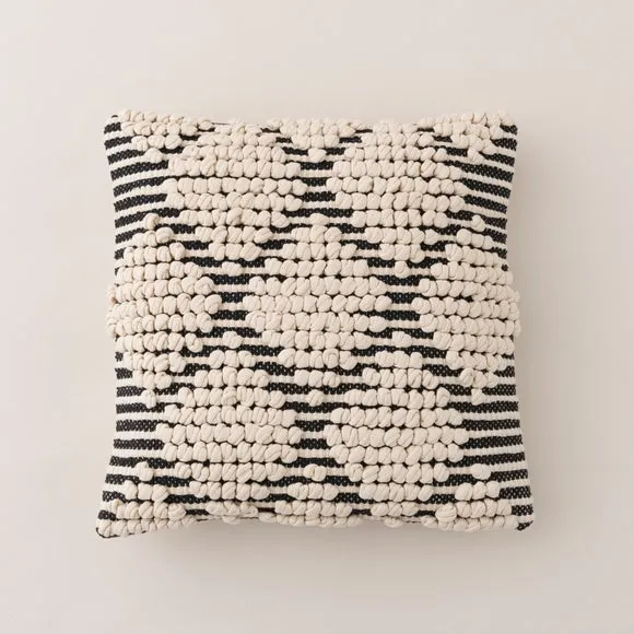 Jersey Bobble Diamond Square Cushion 3