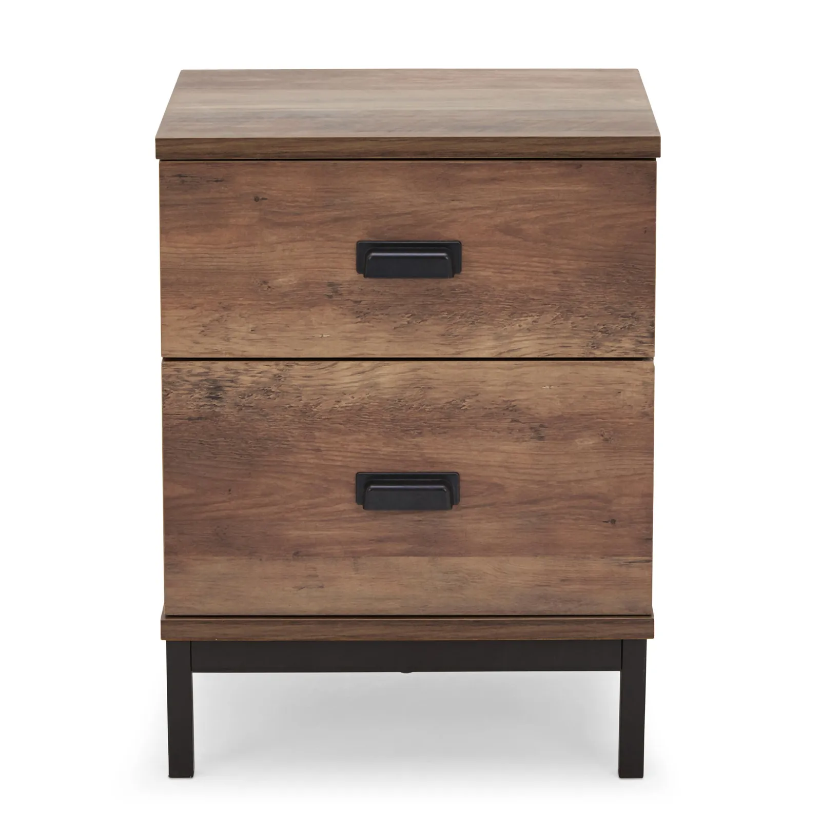 Fulton 2 Drawer Bedside Table