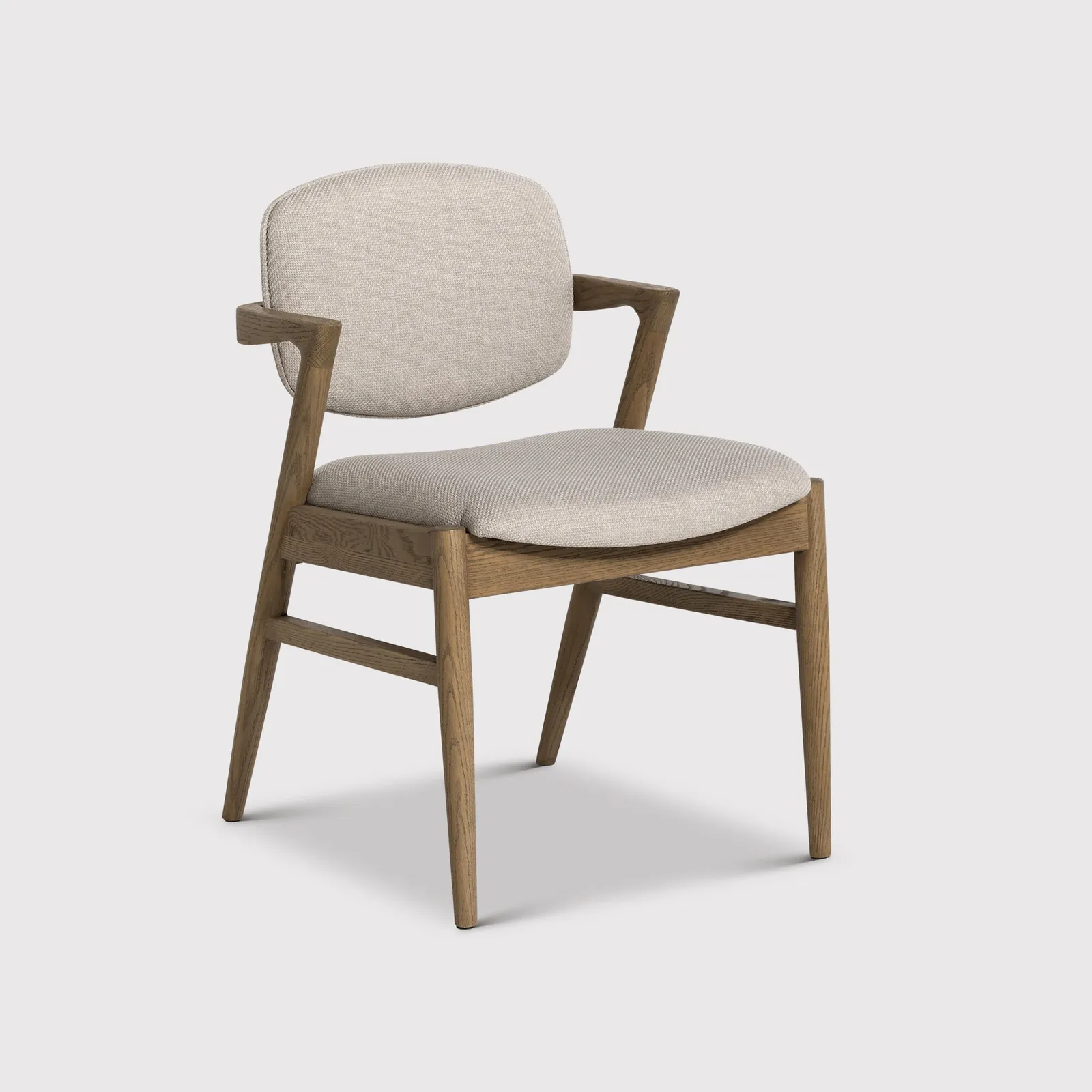 Fleming Dining Chair, Neutral Fabric | Barker & Stonehouse 2