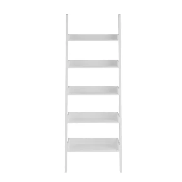 Lynton Ladder Bookcase, White 3