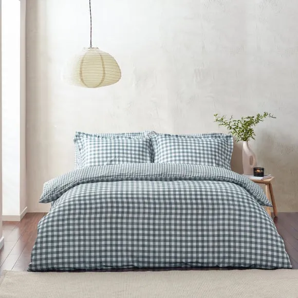 YARD Barton 100% Cotton Duvet Cover & Pillowcase Set 1