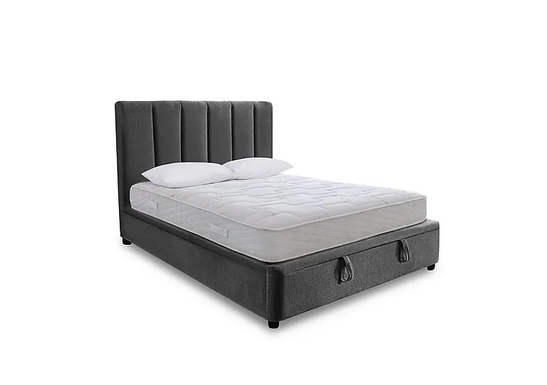 Santos End Lift Ottoman Bed Frame - King Size - Bedroom Furniture