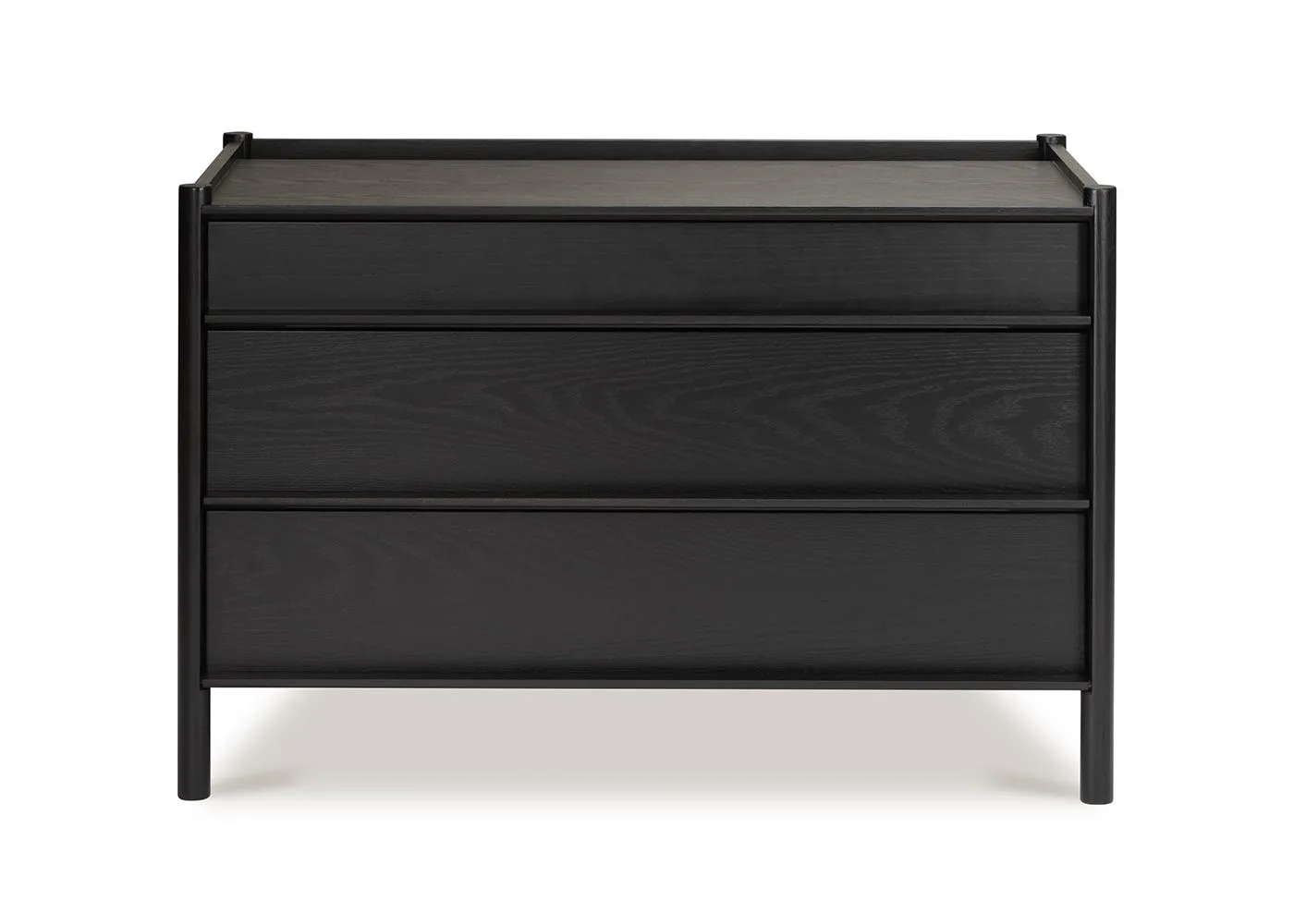 Case Pala 3 Drawers Chest Black Stain