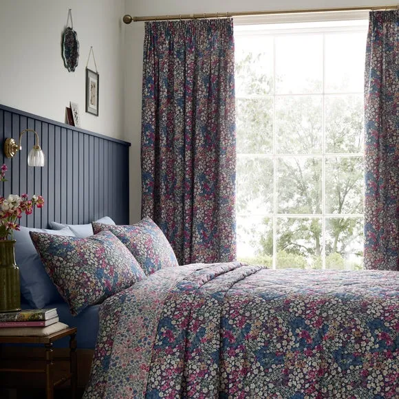 Dreams & Drapes Bessie Pencil Pleat Curtains With Tie-Backs 4
