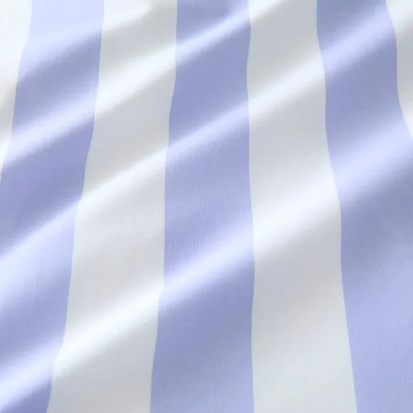 Bold Stripe Cotton Duvet Cover and Pillowcase Set 6