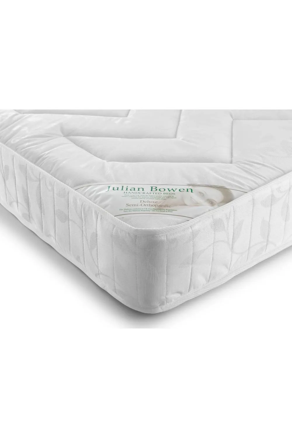 Julian Bowen Deluxe Semi-Orthopaedic Spring Mattress in White 6
