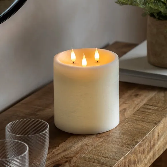 Cedar & Sage Multi Wick LED Candle