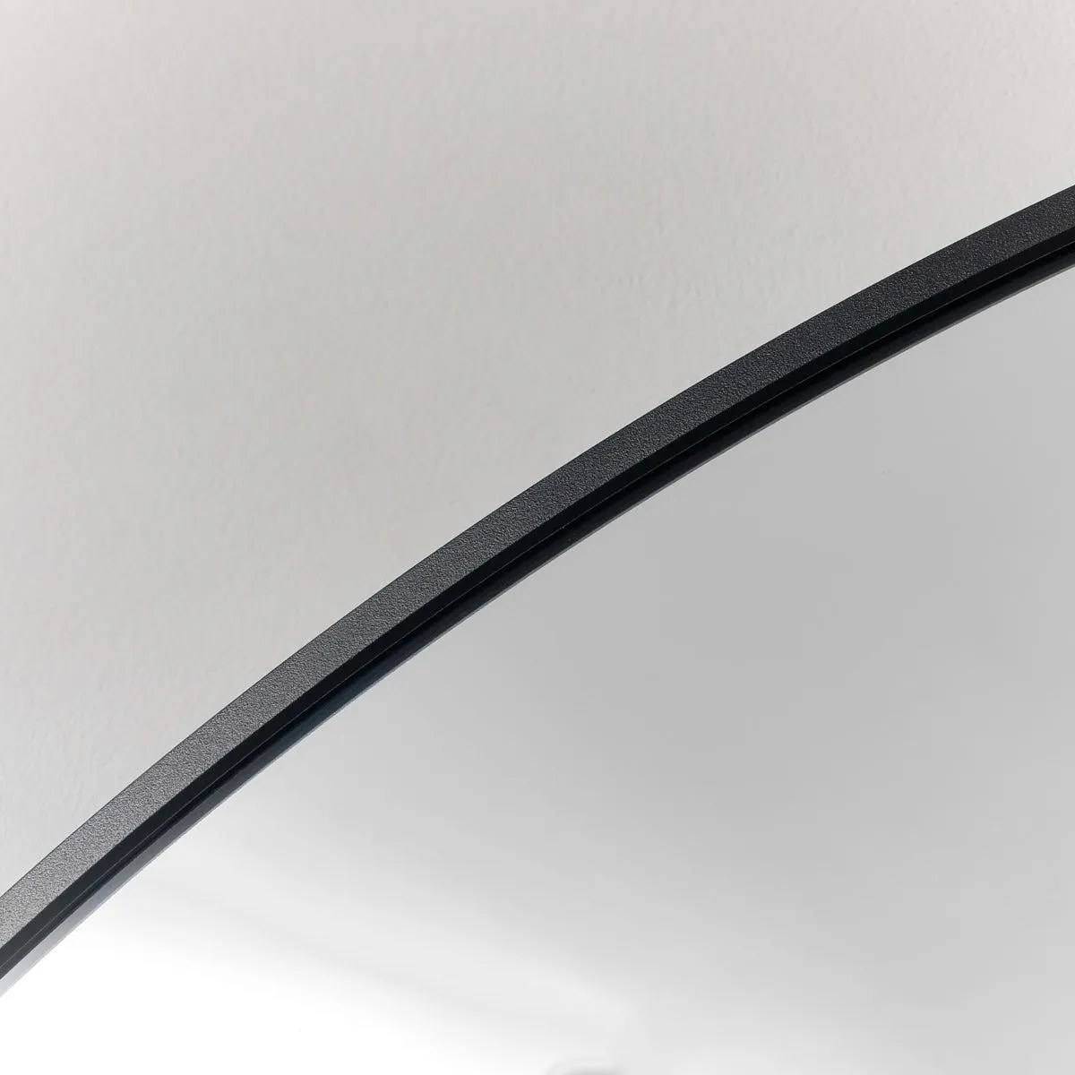 Melody Maison Large Black Arched Wall Mirror 90cm X 120cm 6