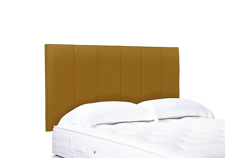 Artisan Collection Heyman High Strutted Headboard - Single - Plush Corn