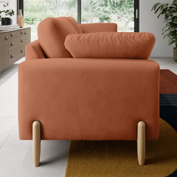 Apollo Vintage Velvet 3 Seater Sofa 2