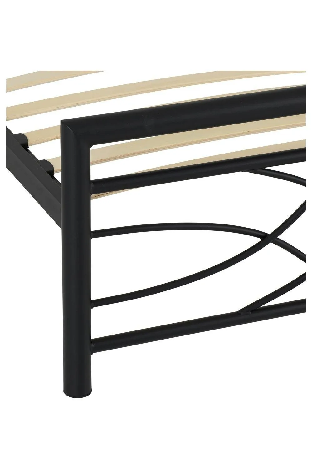 Seconique Kelly 3' Single Bed in Black 4