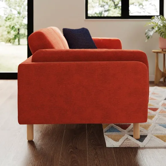Newton Luxe Chenille 4 Seater Sofa 2