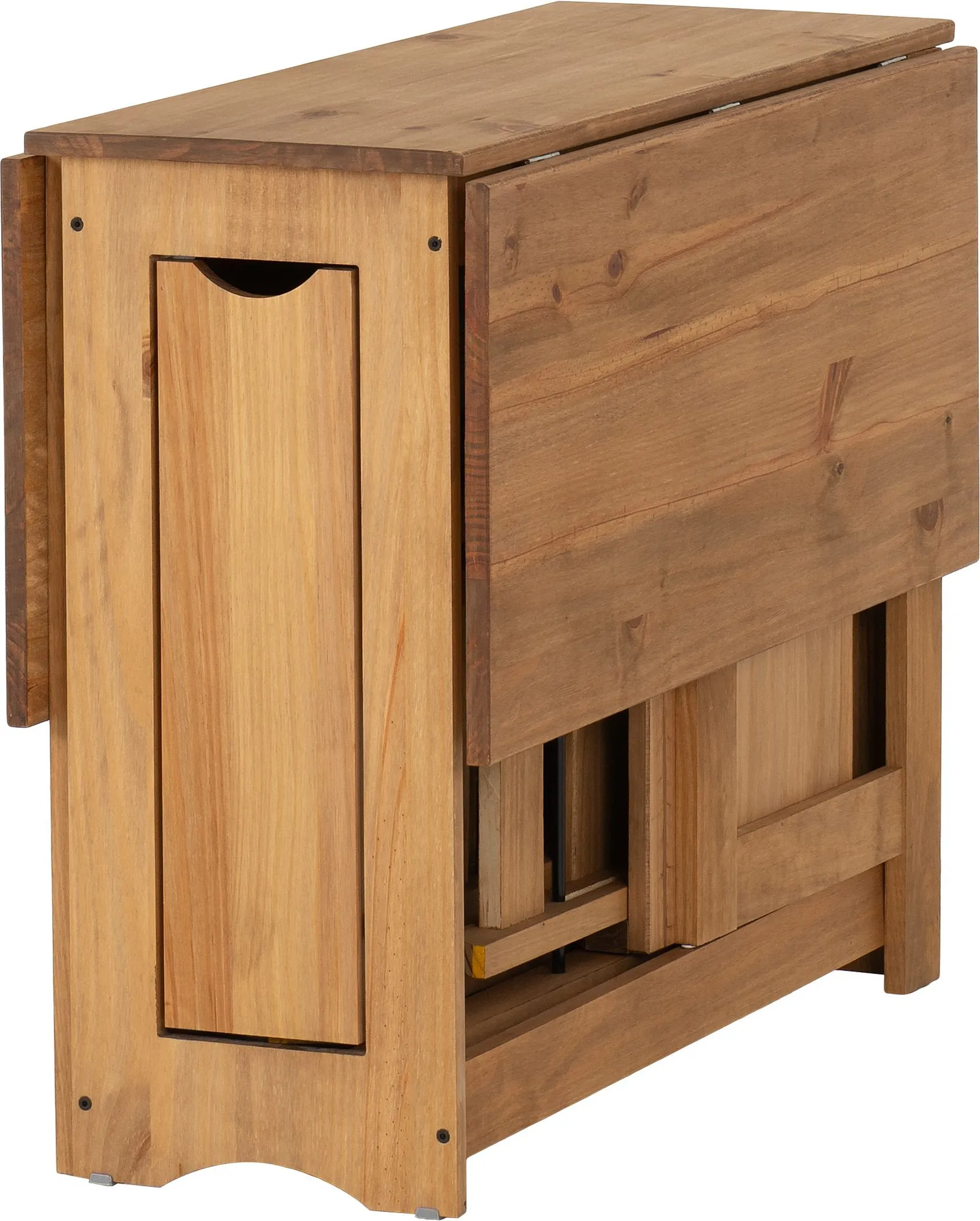 Seconique Santos Butterfly Dining Set (x4 Chairs) Natural Wax 6