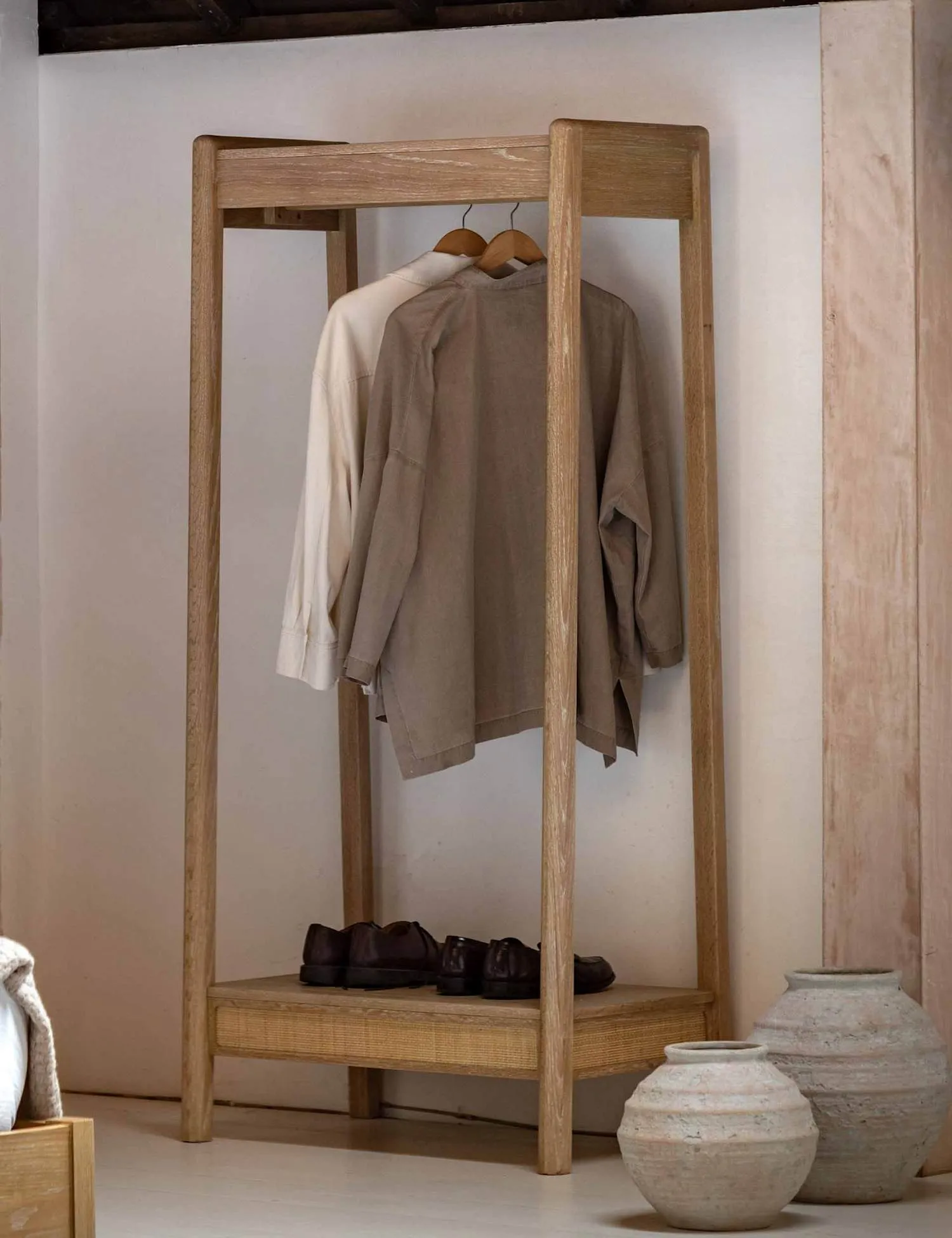 Gallery Direct Bibury Open Wardrobe Natural