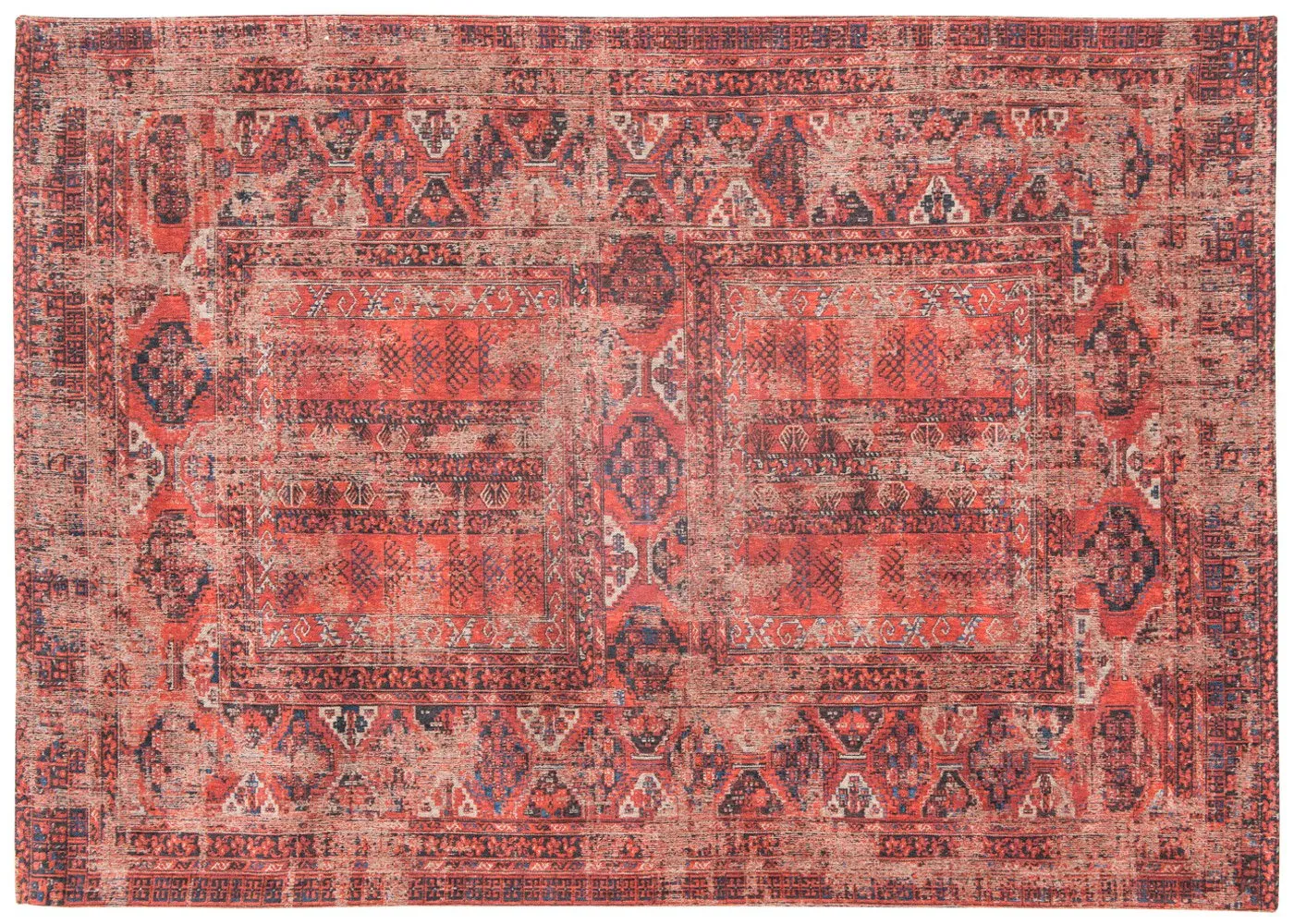 Louis de Poortere Hadschlu Rug Red 170 x 240cm