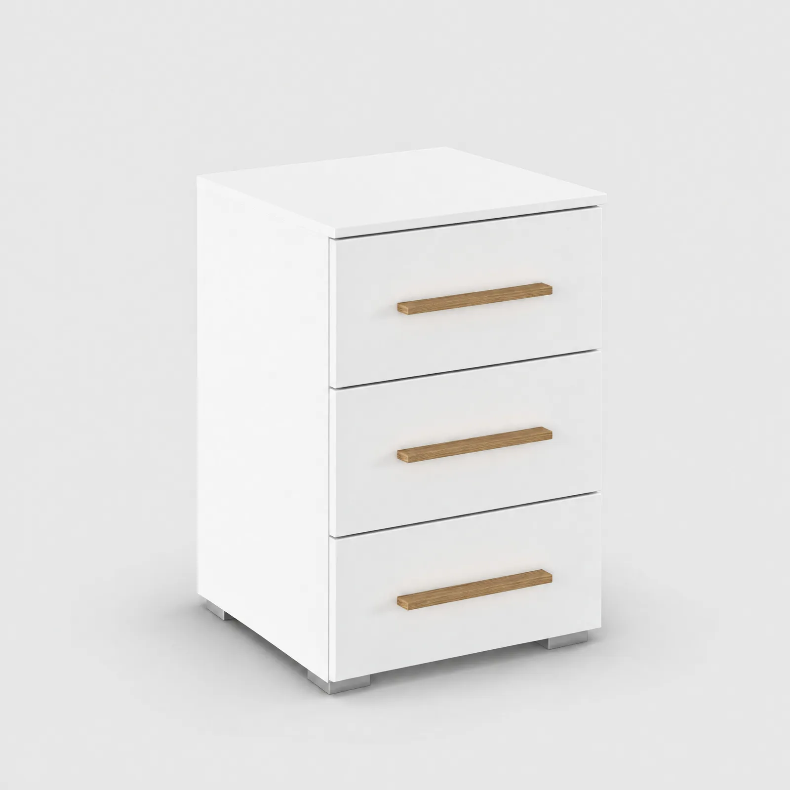 Malham 3 Drawer Bedside 40X61X42Cm Table Wood | Barker & Stonehouse