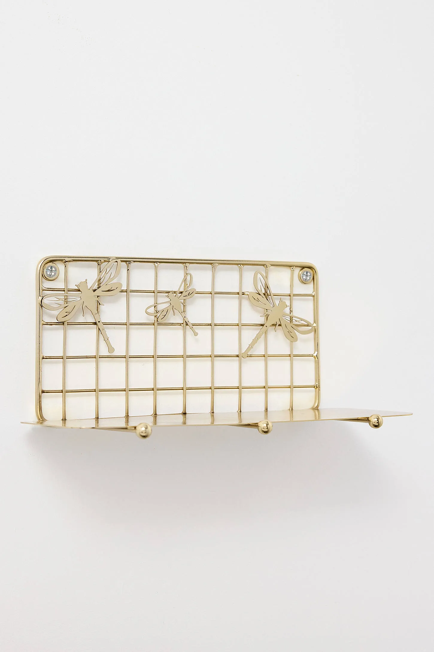Dragonfly Shelf - Gold 2