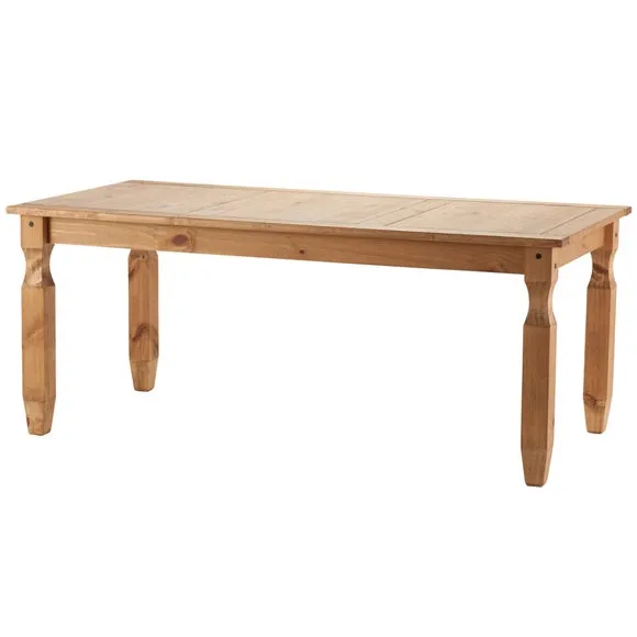 Corona 6 Seater Rectangular Dining Table with 6 Chairs 5