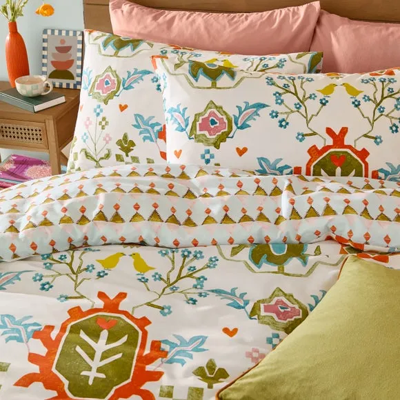 Furn. Dilara Polycotton Duvet Cover & Pillowcase Set 2