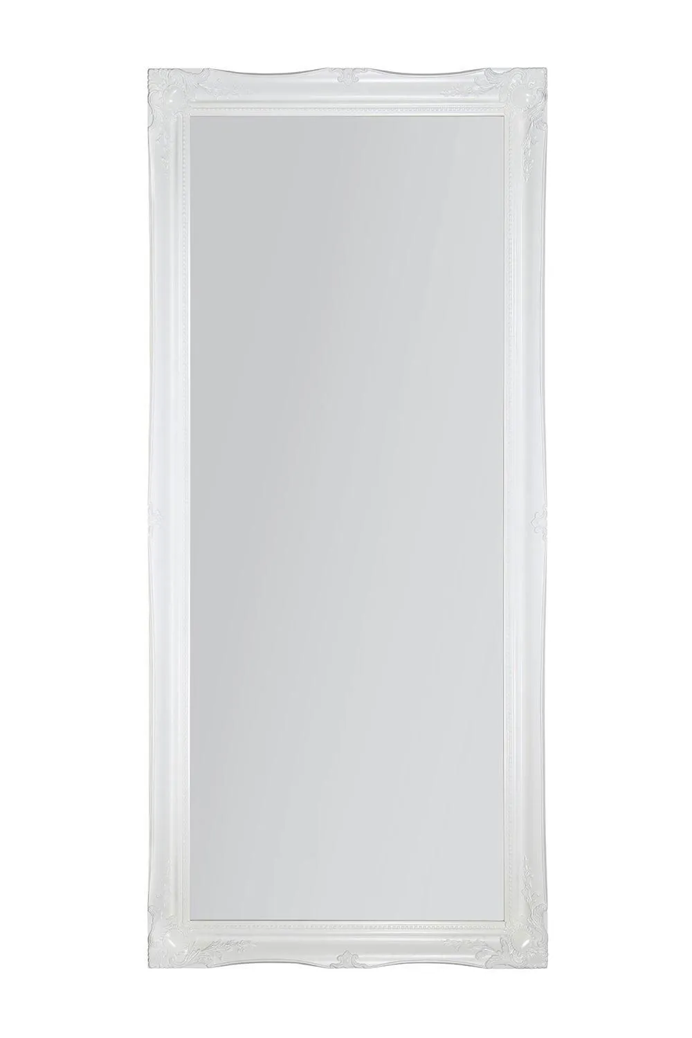 MirrorOutlet "Hamilton" White Shabby Chic Design Large Full Length Dress Mirror 165c, x 75cm 2