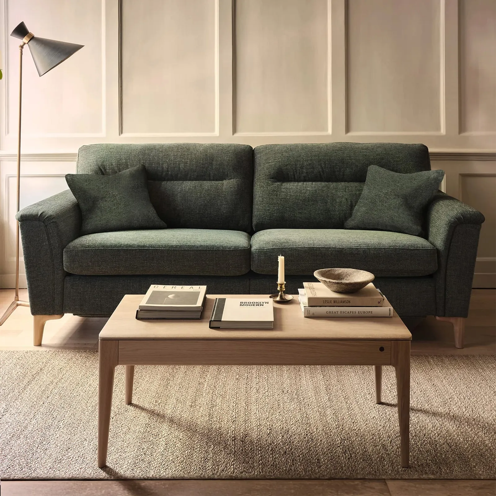 Ercol Sandford Medium Sofa Fabric | Barker & Stonehouse 2