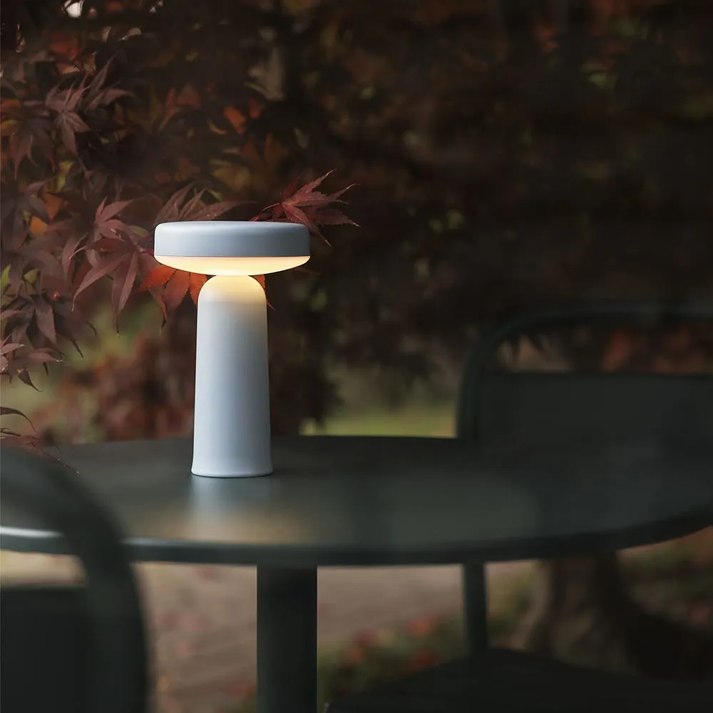 Muuto Ease LED Portable Table Lamp Light Blue 4