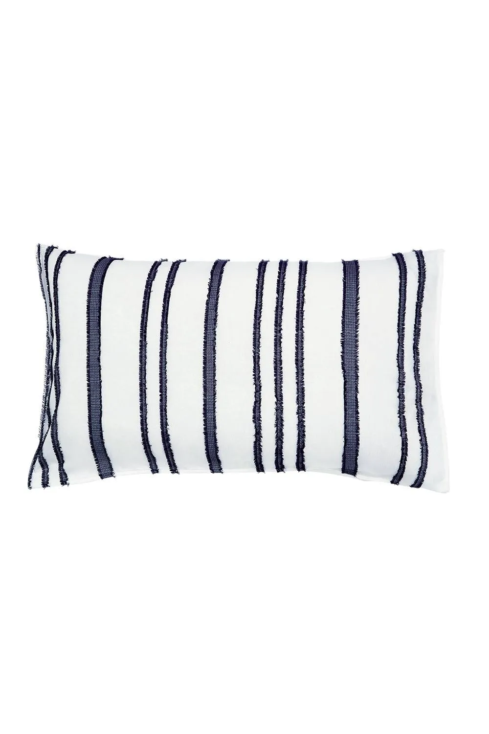Helena Springfield 'Clipped Stripe' Jacquard Duvet Cover Set in Navy 4