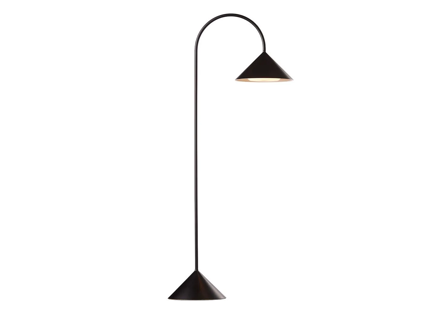 Frandsen Grasp LED IP44 Portable Table Lamp Matt Black Tall