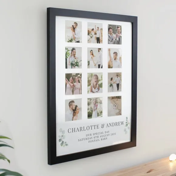 Personalised Wedding Multi Photo Frame 3