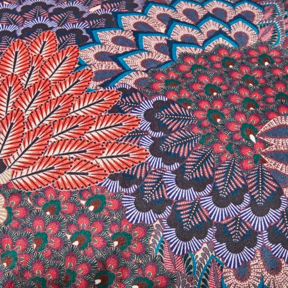 Copely Leaves Rectangular Cushion 2