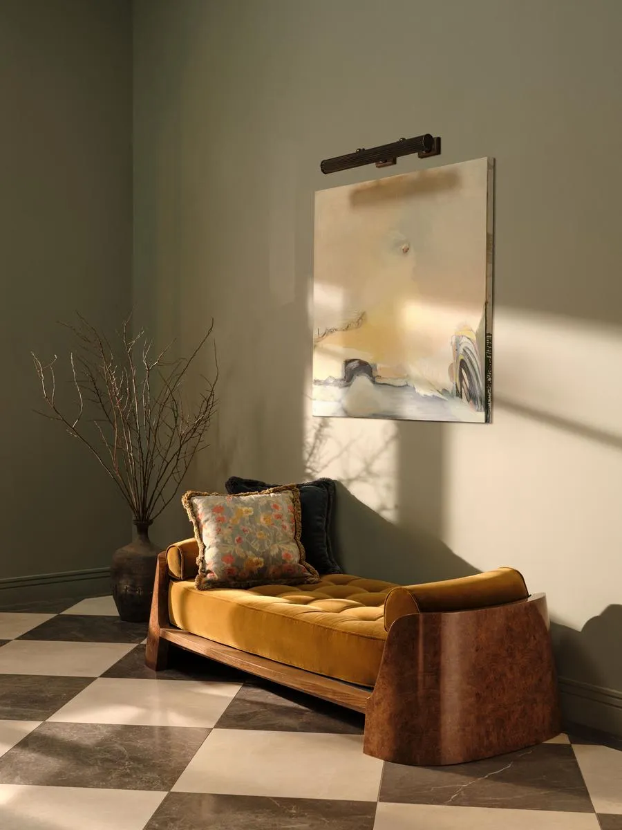 Heidi Daybed, Velvet, Mustard