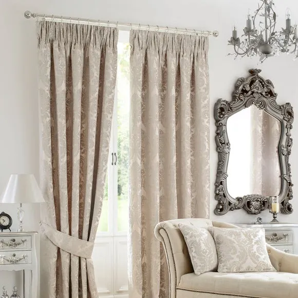 Versailles Pencil Pleat Curtains (Blackout Available) 2