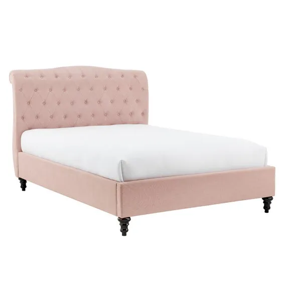 Rosa Bed Frame, Velvet 5